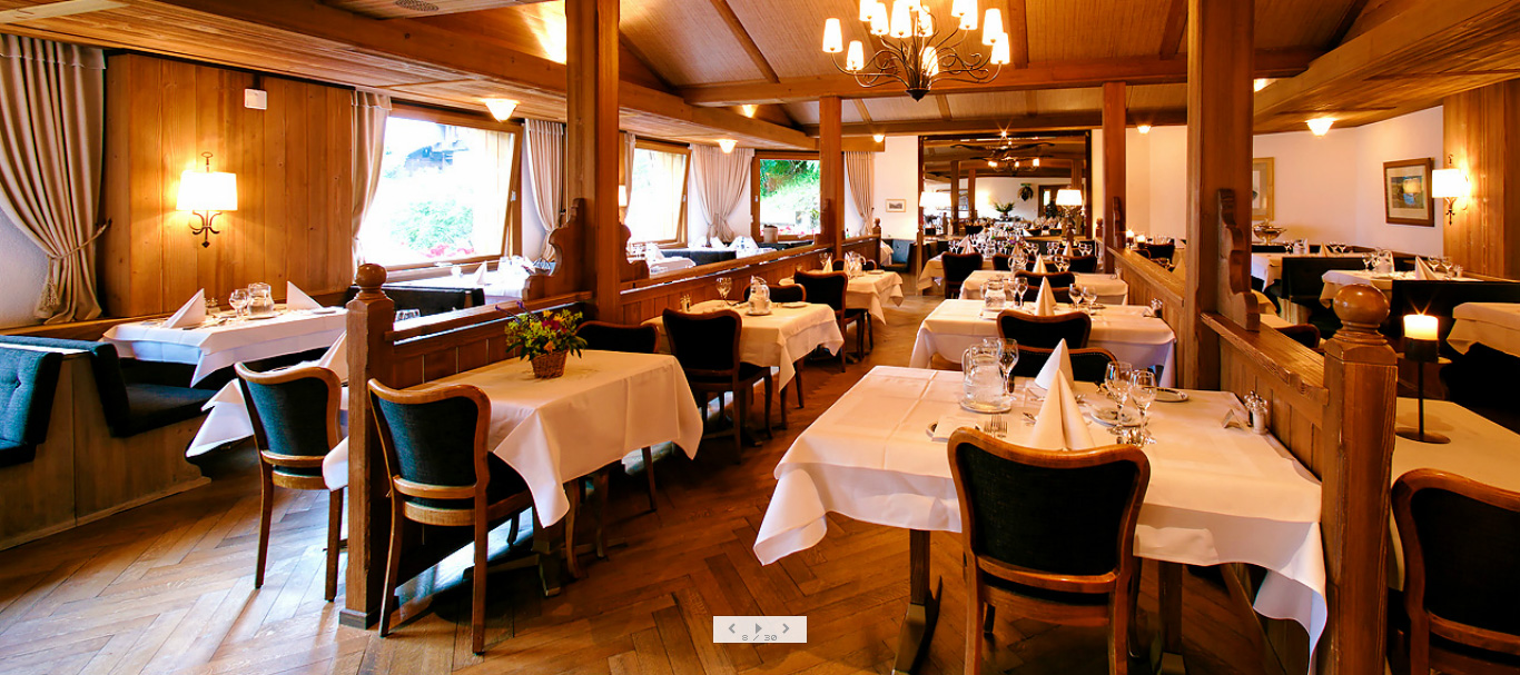 مطعم فندق ألبن روز alpenrose