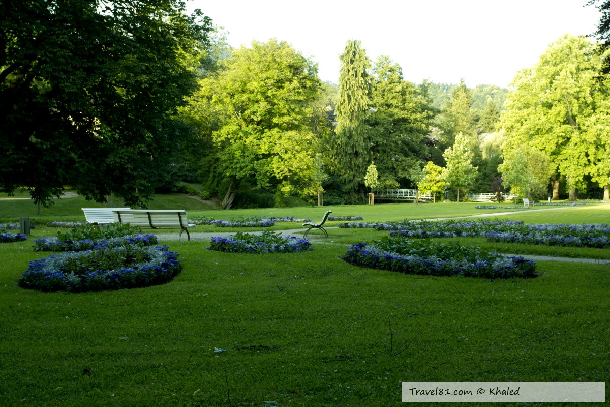 حديقة بادن بادن ليختن تالا آليه Lichtentaler Allee مدونة